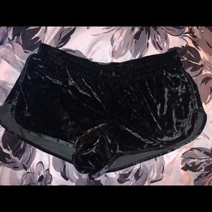 PINK Crushed Velvet Shorts